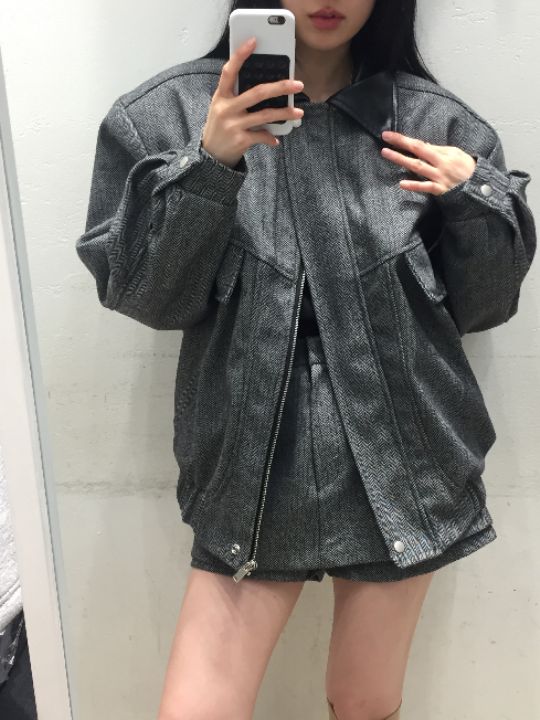 mars東大門㊣代購女士新品推薦時尚休閑熱賣裙褲羊毛人字紋mars裙褲