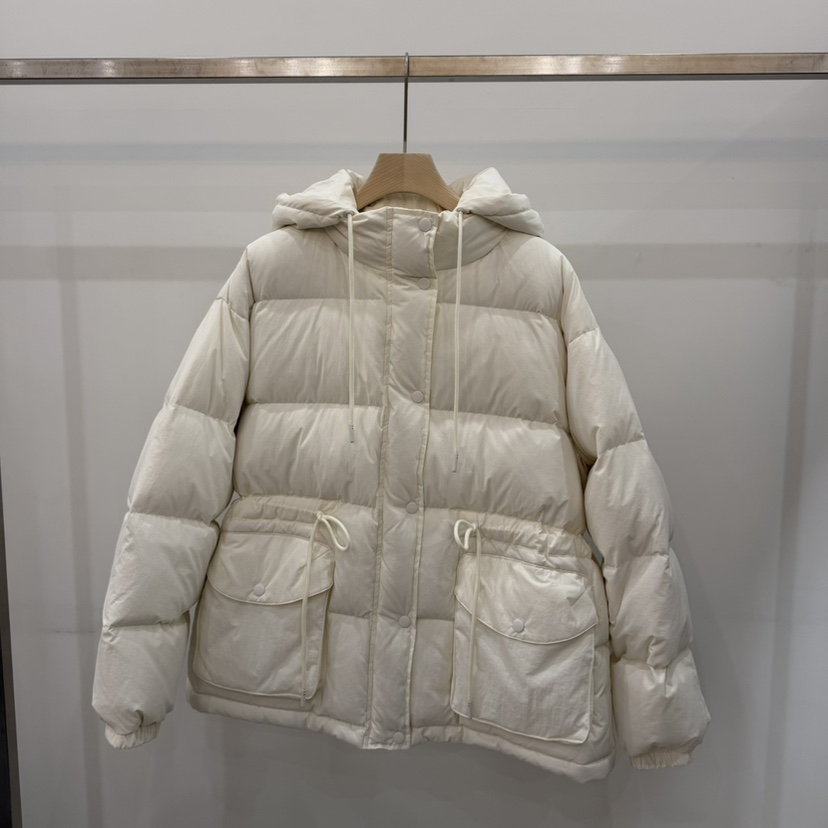 THE EYL東大門㊣直郵女裝新款職業休閑人氣短款棉服連帽絨THE EYL短款棉服