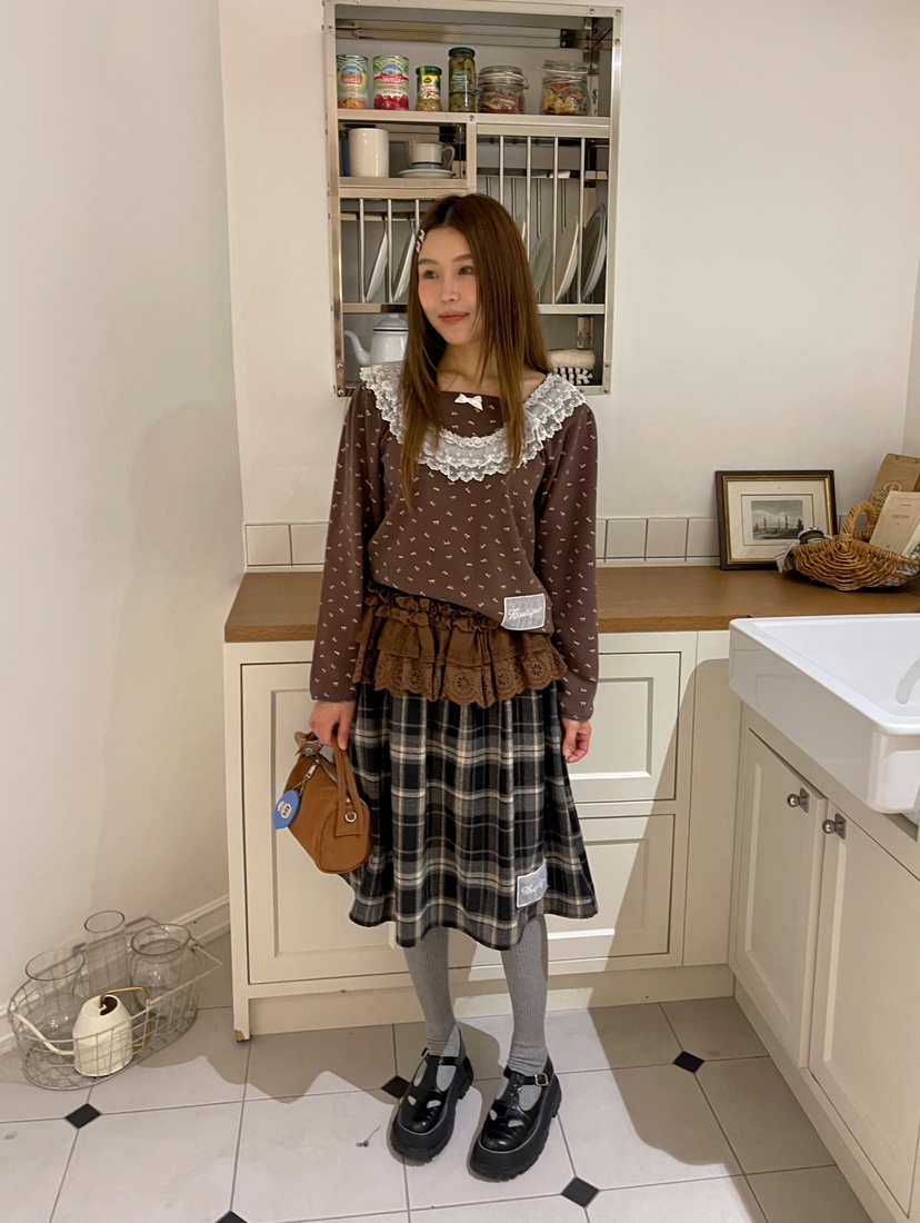 BOUTIQUE-L東大門㊣直郵女裝新品休閑時尚25秋冬職業真品長裙BOUTIQUE-L長裙圖色2