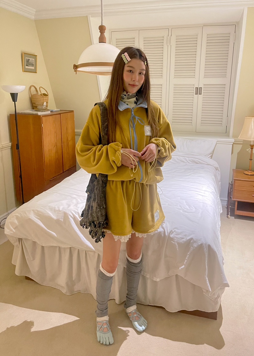 BOUTIQUE-L東大門㊣代購女士新款25秋冬休閑時尚熱賣真品短褲BOUTIQUE-L短褲