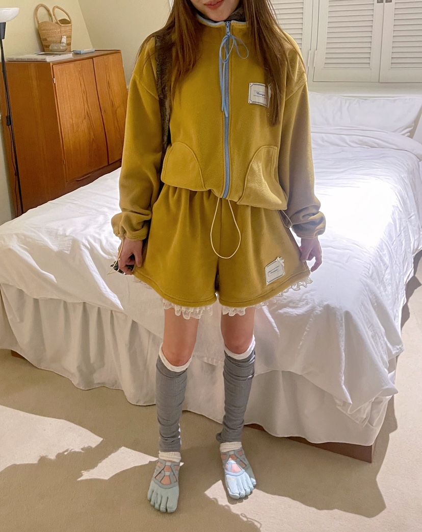 BOUTIQUE-L東大門㊣代購女士新款25秋冬休閑時尚熱賣真品短褲BOUTIQUE-L短褲