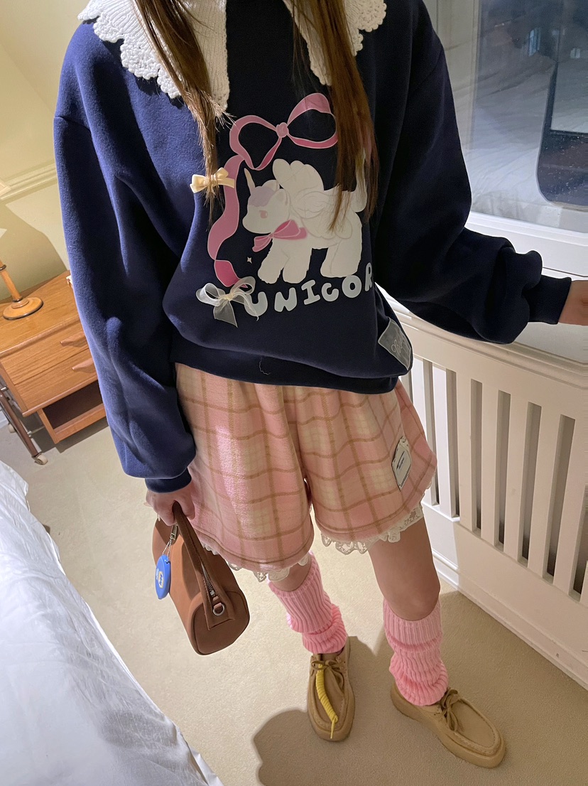 BOUTIQUE-L韓國代購㊣女士新品真品人氣推薦時尚熱賣25秋冬短褲BOUTIQUE-L短褲