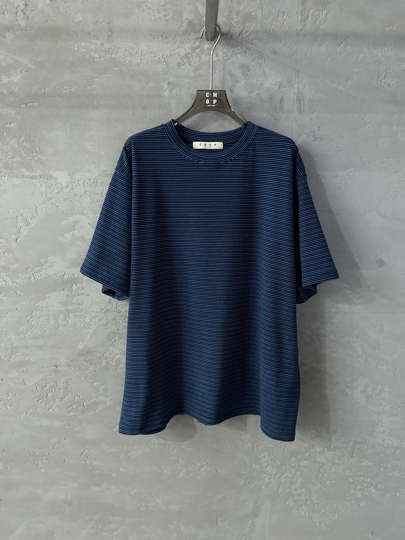 COME OPEN東大門㊣代購女士新品25秋冬推薦職業時尚T恤條紋COMP-(COME OPEN)T恤圖色2