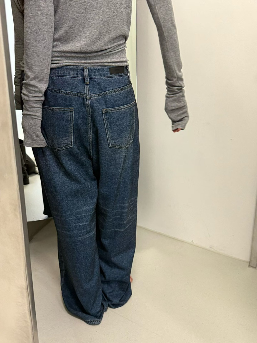 MINIMUZE韓國直郵㊣女士新品推薦熱賣25秋冬真品休閑牛仔褲MINIMUZE牛仔褲