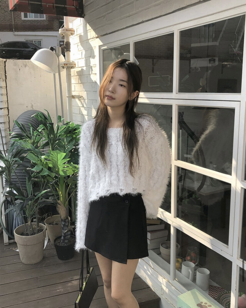 EOMPIT東大門㊣實拍女裝新品推薦休閑時尚25秋冬人氣熱賣短裙EOMPIT短裙