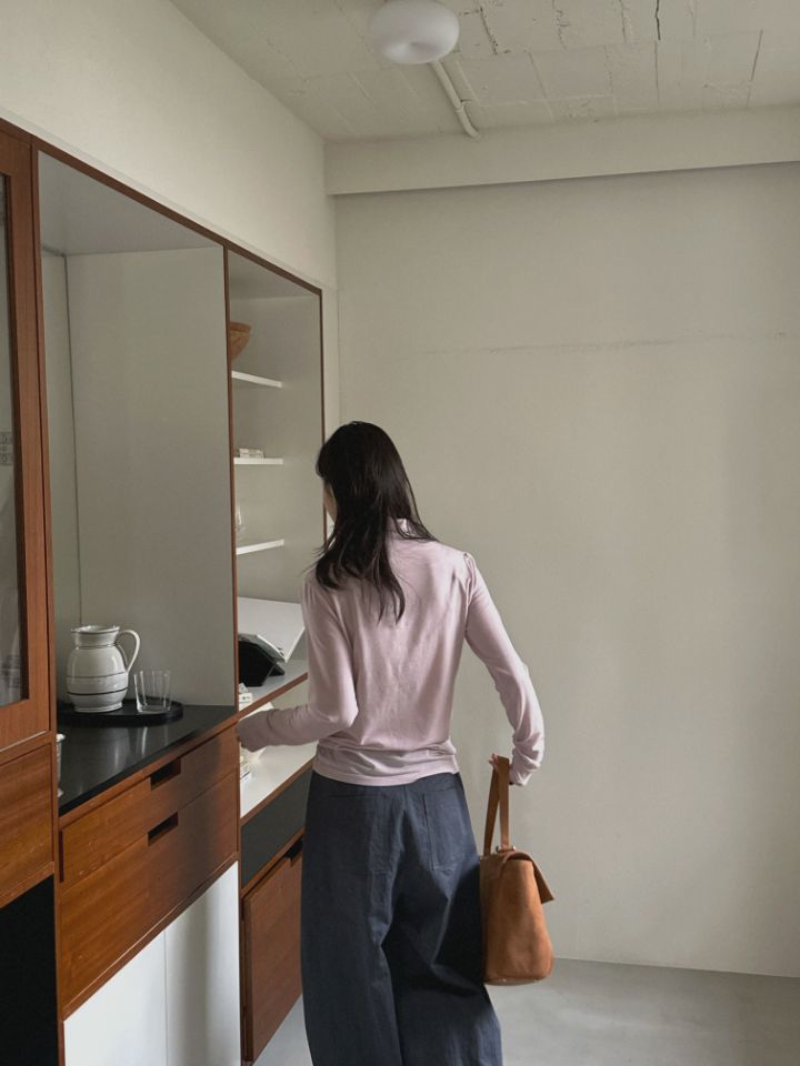 MARE東大門㊣代購女士新品人氣休閑25秋冬時尚職業真品長袖T恤MARE長袖T恤