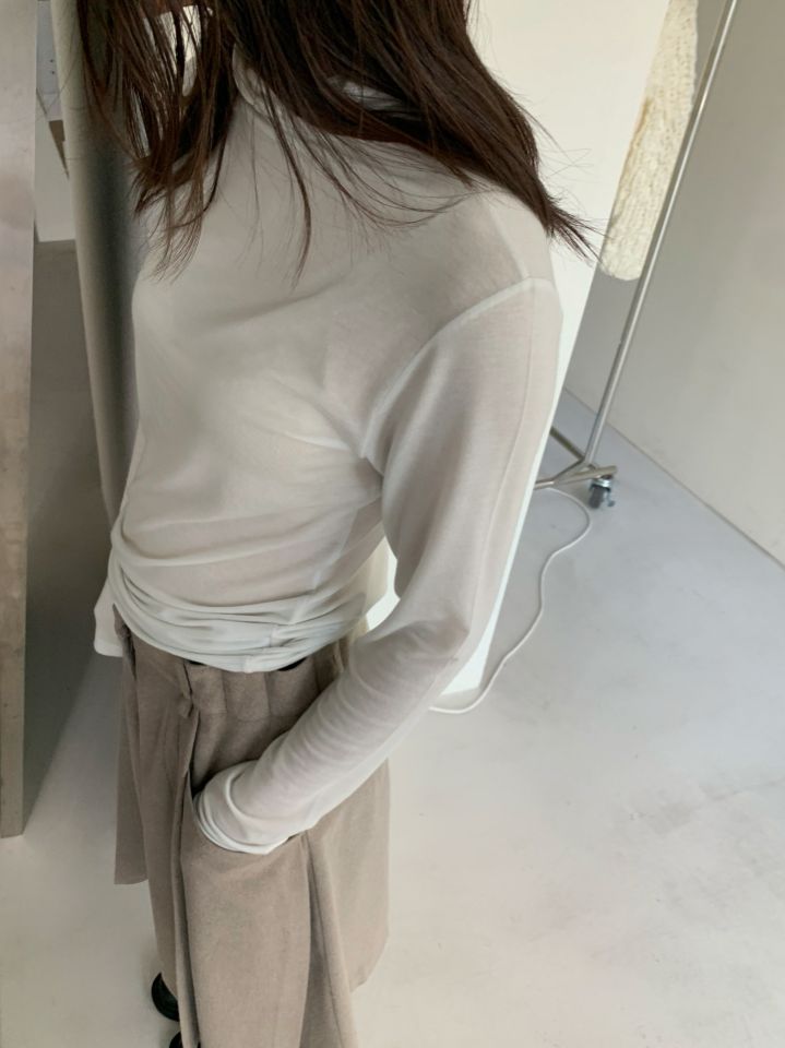 MARE東大門㊣代購女士新品人氣休閑25秋冬時尚職業真品長袖T恤MARE長袖T恤圖色2
