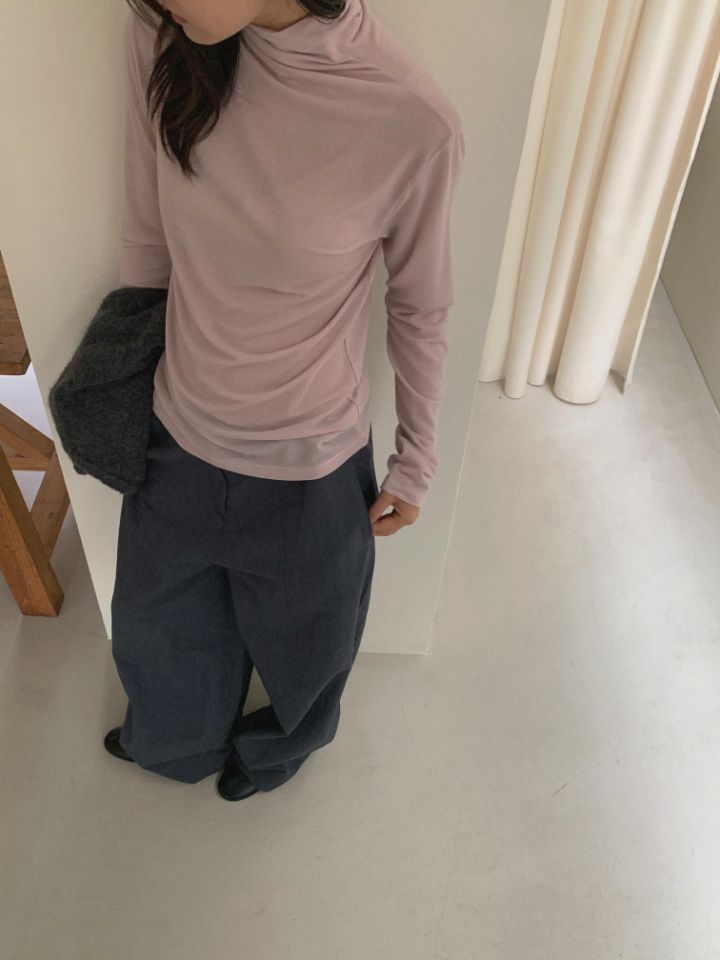 MARE東大門㊣代購女士新品人氣休閑25秋冬時尚職業真品長袖T恤MARE長袖T恤圖色3