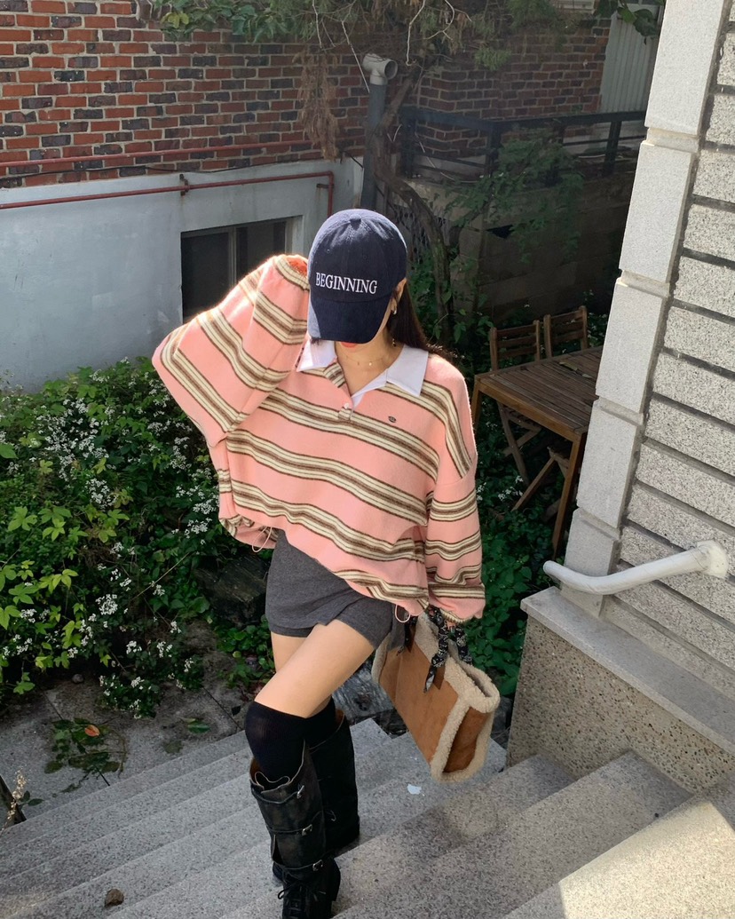 REVE CITE-L東大門㊣代購女裝新品時尚25秋冬推薦衛衣羊毛衫REVE CITE衛衣