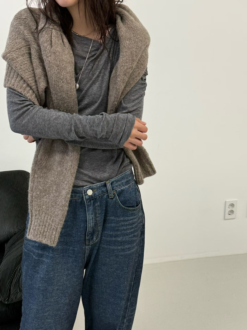 MINIMUZE東大門㊣實拍女士新款推薦休閑時尚職業熱賣針織衫MINIMUZE針織衫
