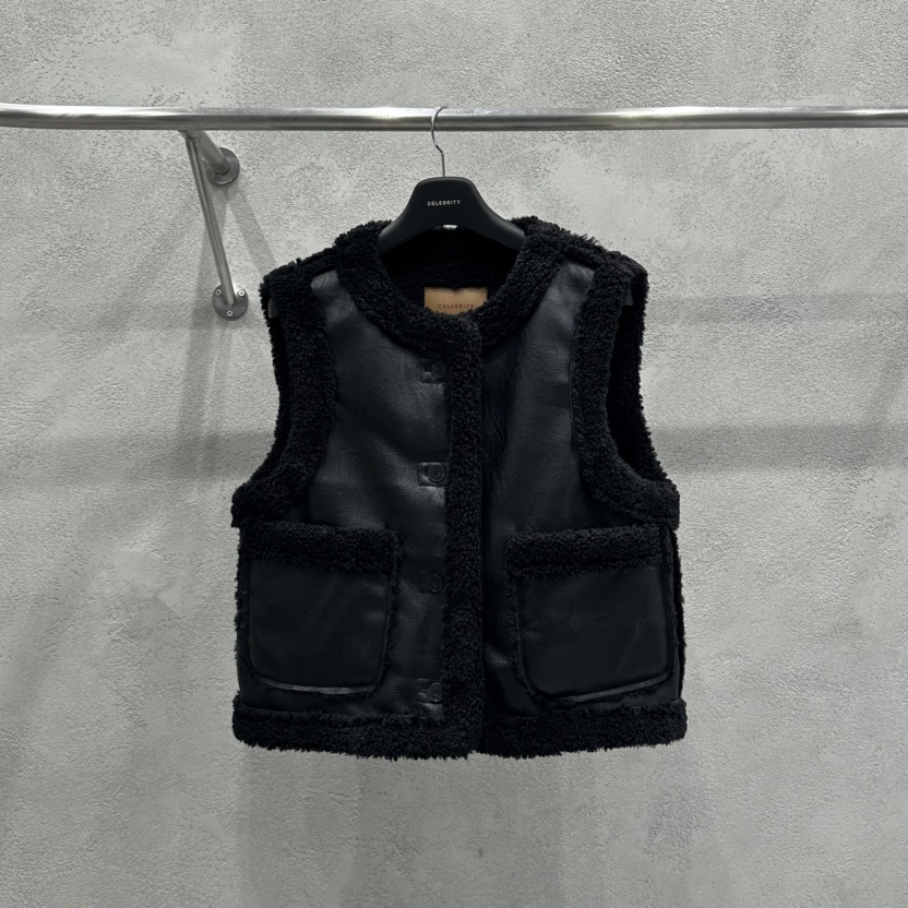 CELEBRITY-A東大門㊣直郵女士新品真品人氣休閑職業25秋冬馬甲CELEBRITY-A馬甲圖色3