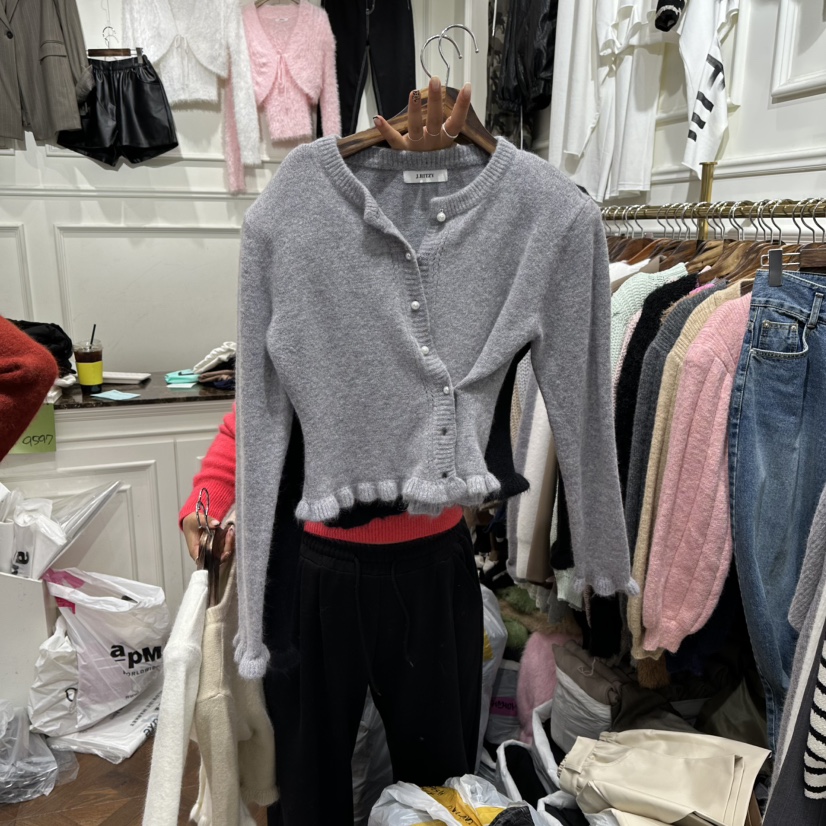 J.RITZY韓國直郵㊣女士新品真品推薦人氣熱賣職業針織衫開衫J.RITZY針織衫圖色3