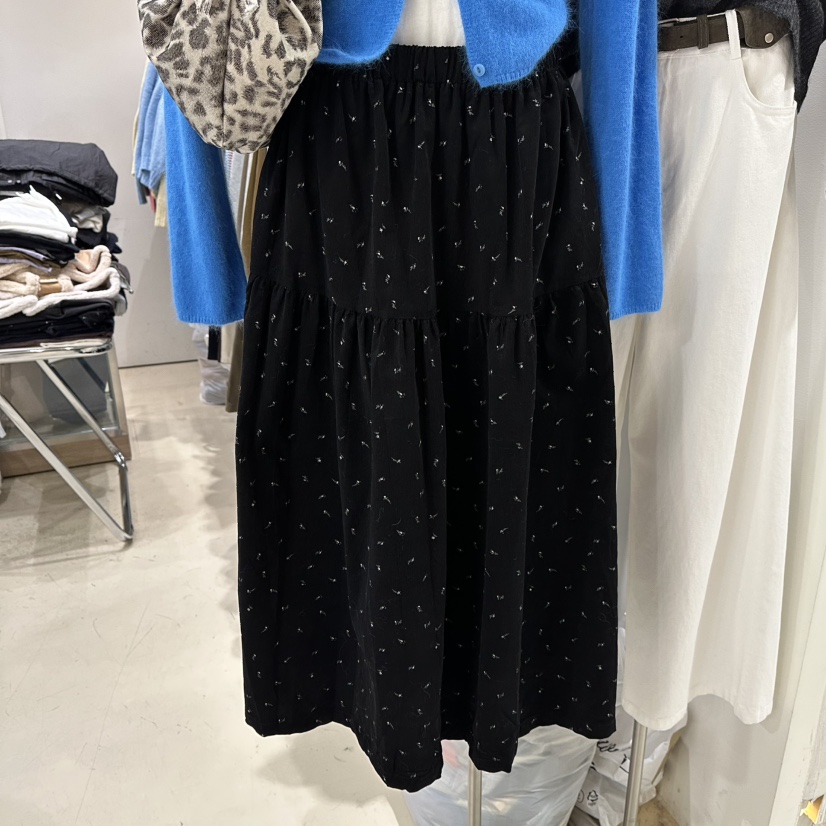 MELO韓國代購㊣女士新品時尚真品25秋冬職業熱賣休閑推薦長裙MELO長裙
