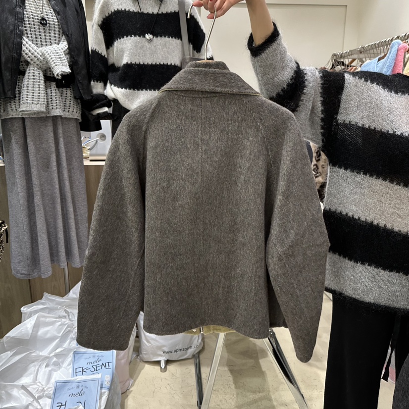 MELO東大門㊣直郵女士新品時尚真品職業25秋冬夾克含包插肩MELO夾克