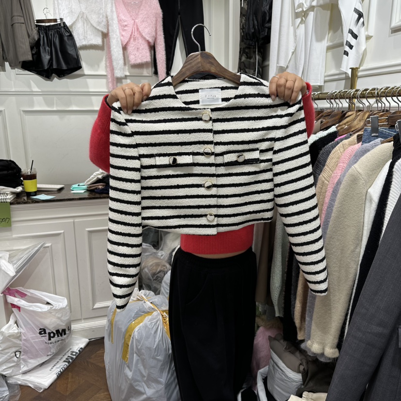 J.RITZY東大門㊣代購女士新品推薦職業人氣25秋冬真品夾克J.RITZY夾克