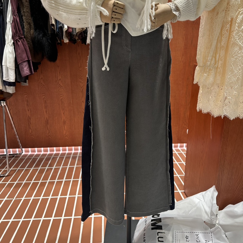 ILLO東大門㊣實拍女裝新品25秋冬人氣推薦休閑時尚熱賣休閑褲ILLO休閑褲圖色3