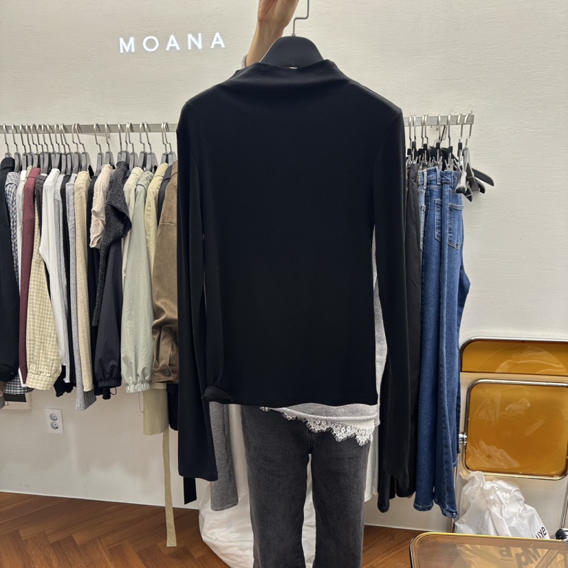 MOANA東大門㊣代購女裝新款職業真品熱賣推薦休閑時尚長袖T恤MOANA長袖T恤圖色5