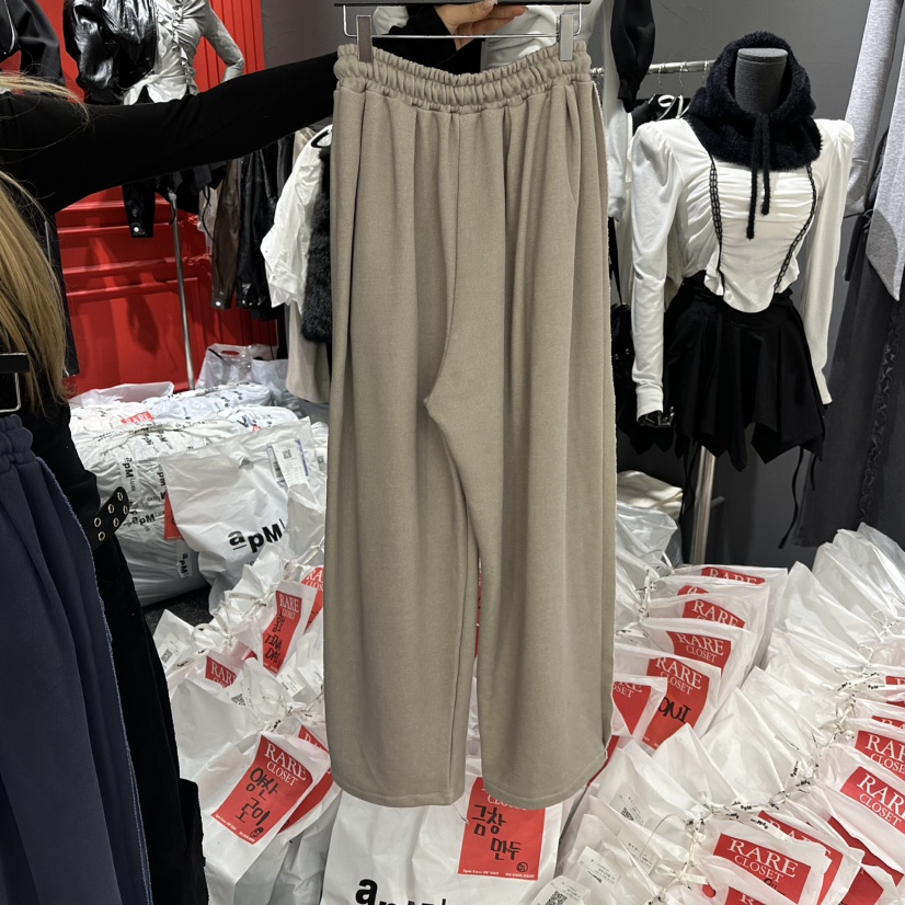 RARE CLOSET韓國代購㊣女士新品職業25秋冬人氣休閑休閑褲RARE CLOSET休閑褲