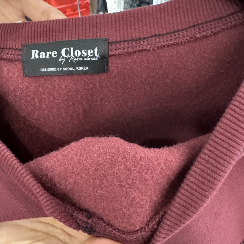 RARE CLOSET東大門㊣代購女士新款休閑熱賣人氣25秋冬衛衣加絨RARE CLOSET衛衣