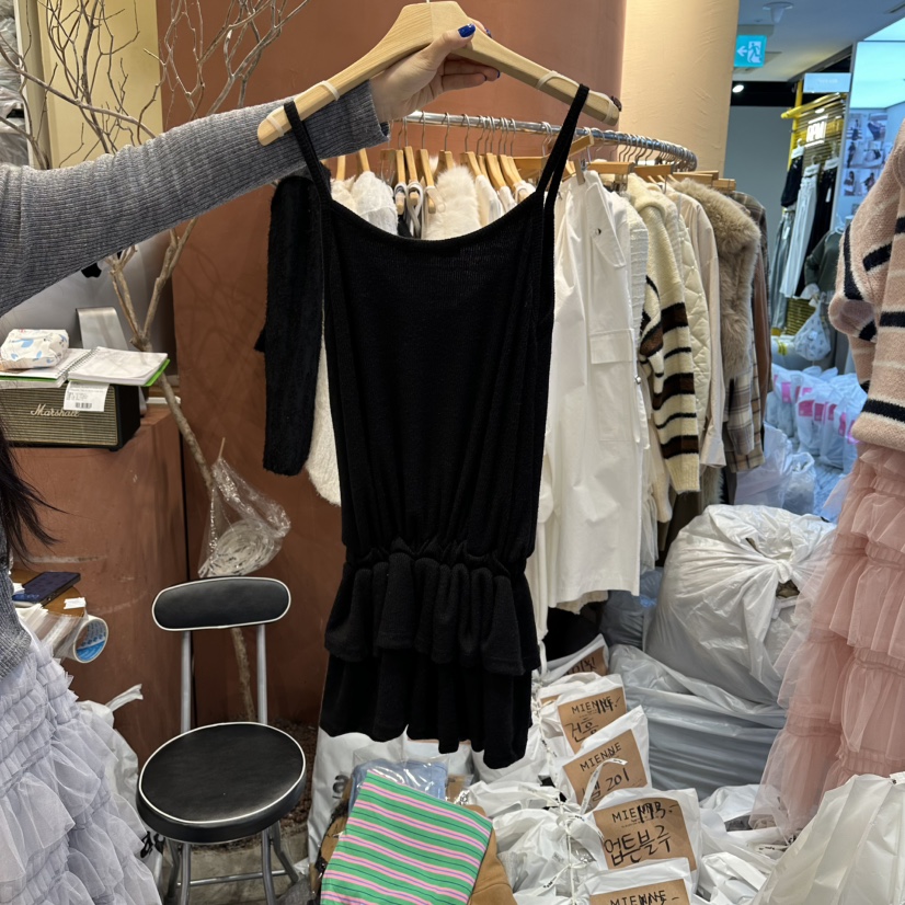MIENNE東大門㊣直郵女士新品熱賣推薦職業25秋冬真品吊帶背心MIENNE吊帶/背心