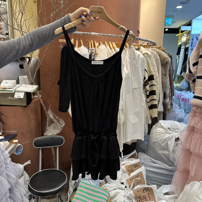 MIENNE東大門㊣直郵女士新品熱賣推薦職業25秋冬真品吊帶背心MIENNE吊帶/背心圖色2