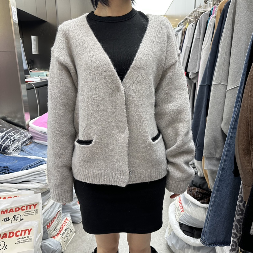 MADCITY東大門㊣代購女士新款熱賣休閑推薦職業人氣毛衣刺繡MADCITY毛衣