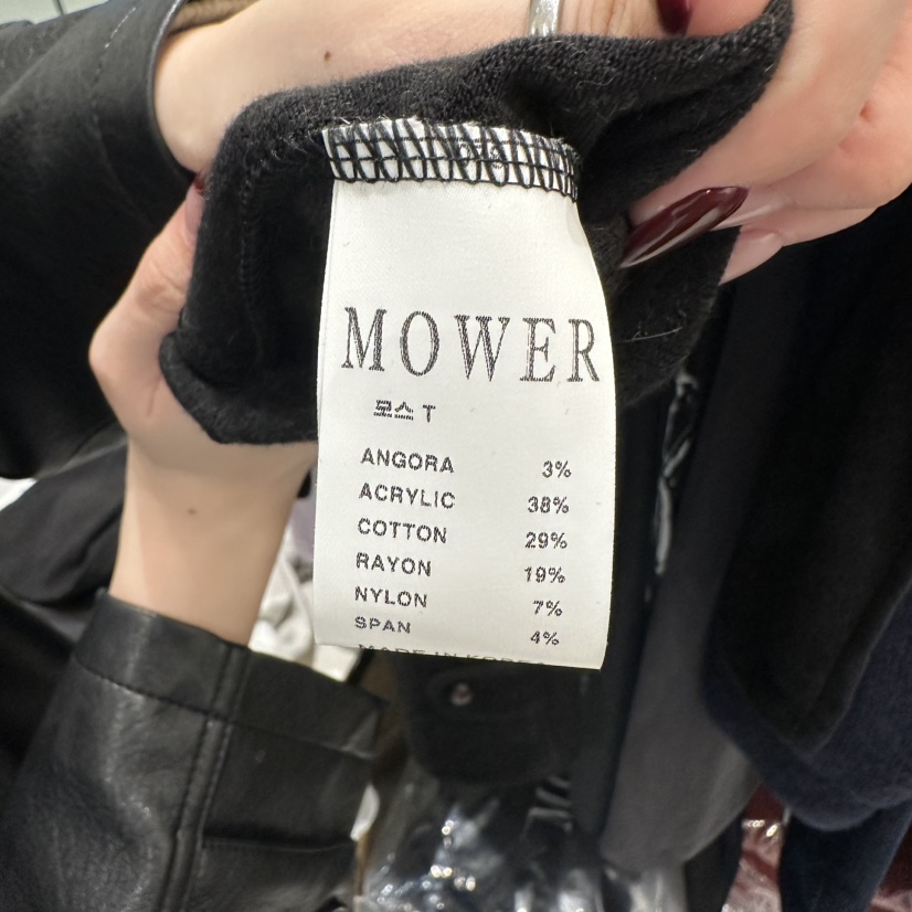 MOWER東大門㊣實拍女士新品25秋冬推薦熱賣真品人氣長袖T恤MOWER長袖T恤