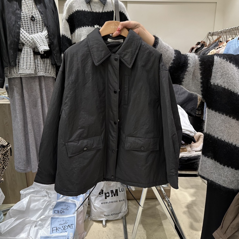 MELO東大門㊣直郵女裝新款人氣休閑真品推薦職業熱賣時尚夾克MELO夾克圖色2