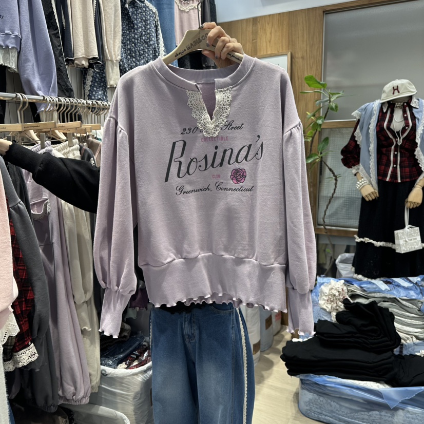 MARI CO韓國代購㊣女裝新品人氣推薦真品時尚熱賣職業衛衣MARI CO衛衣圖色2
