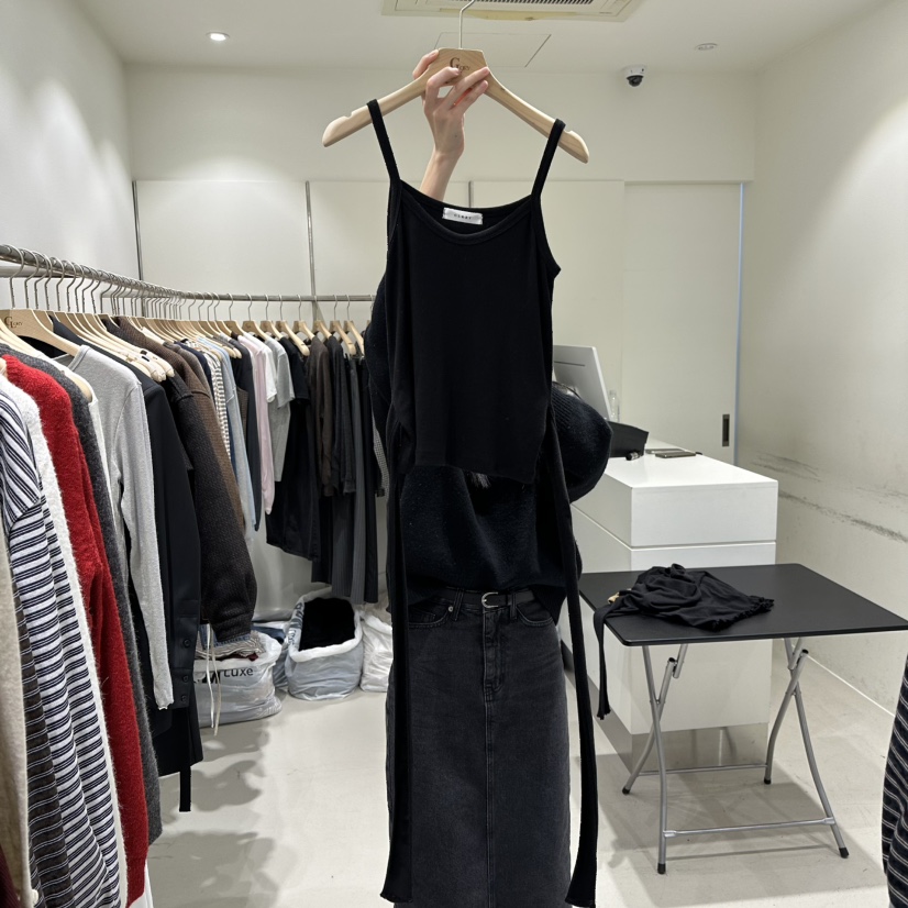 GLORY東大門㊣代購女士新款25秋冬職業真品推薦時尚吊帶背心GLORY吊帶/背心圖色2