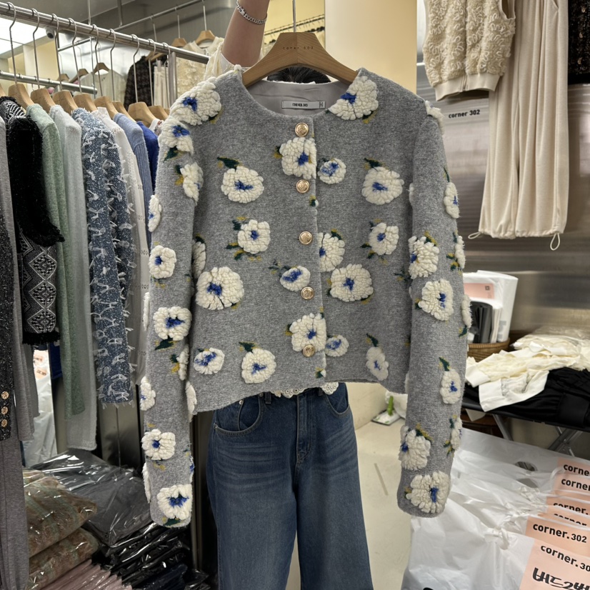CORNER韓國直郵㊣女裝新品熱賣25秋冬職業真品時尚推薦夾克CORNER.302夾克