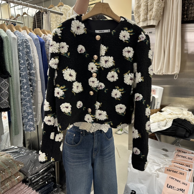 CORNER韓國直郵㊣女裝新品熱賣25秋冬職業真品時尚推薦夾克CORNER.302夾克圖色2