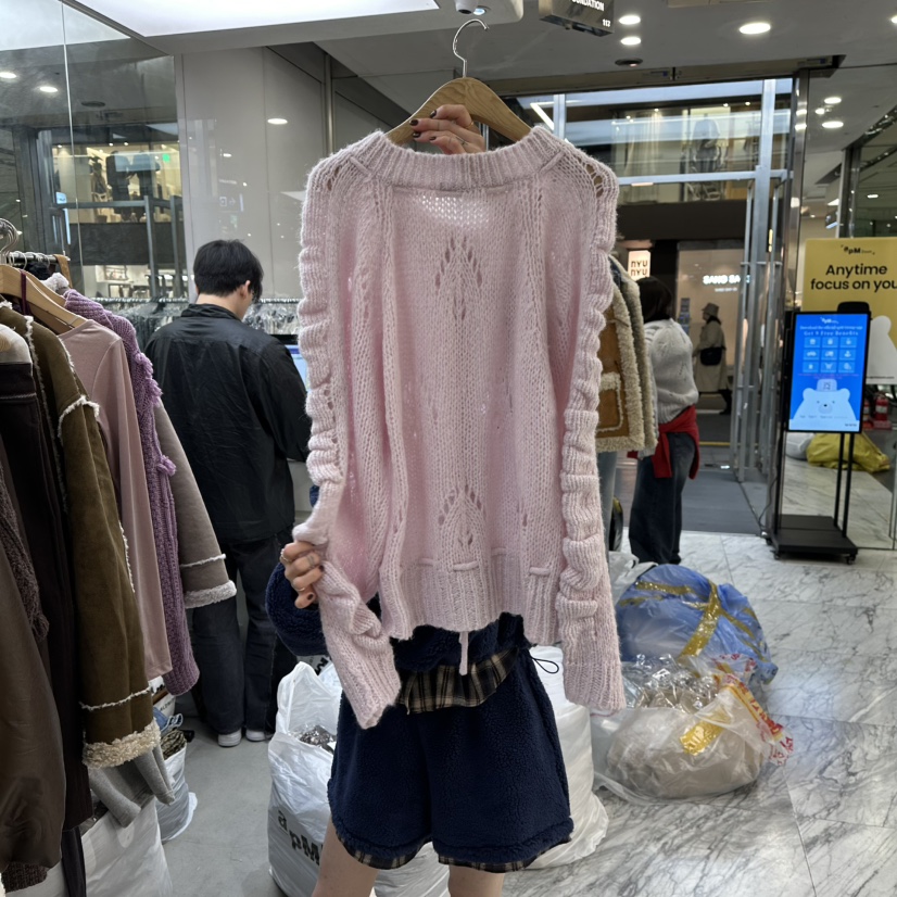 FOUNDATION東大門㊣直郵女士新款時尚真品推薦熱賣25秋冬針織衫FOUNDATION針織衫