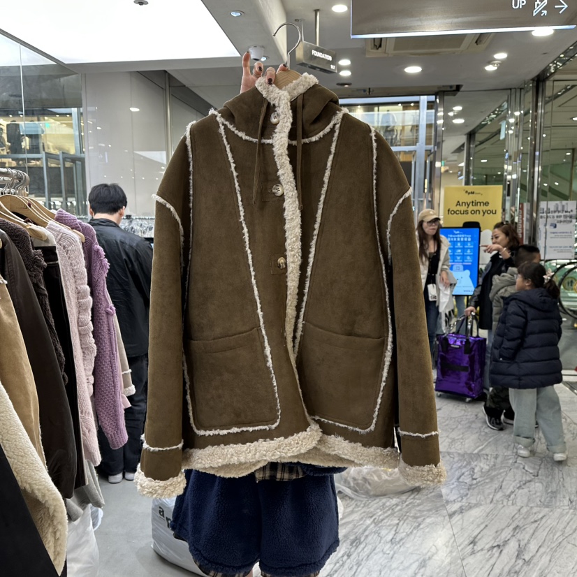 FOUNDATION東大門㊣實拍女裝新款熱賣職業休閑推薦夾克兩面穿FOUNDATION夾克圖色2