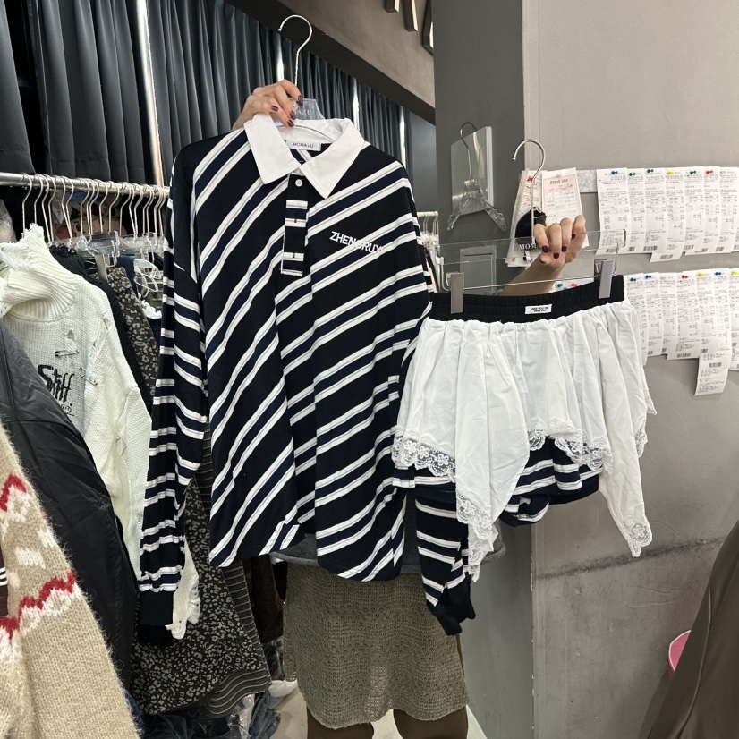 MOMAZU東大門㊣直郵女裝新品職業25秋冬真品休閑人氣套裝套裝MOMAZU套裝
