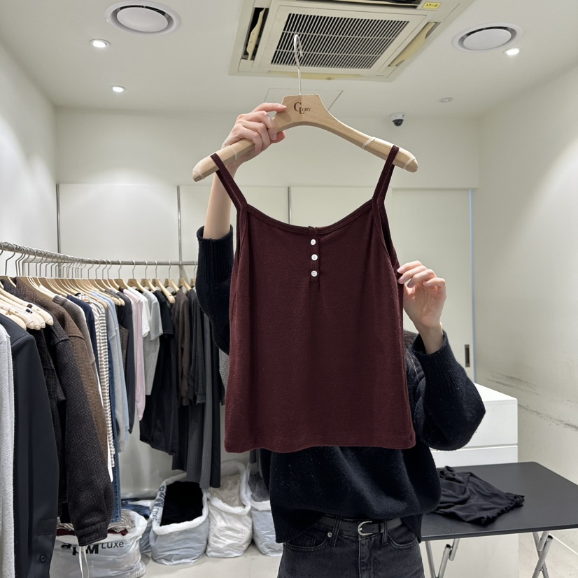 GLORY韓國直郵㊣女裝新品職業真品25秋冬休閑時尚推薦吊帶背心GLORY吊帶/背心圖色3