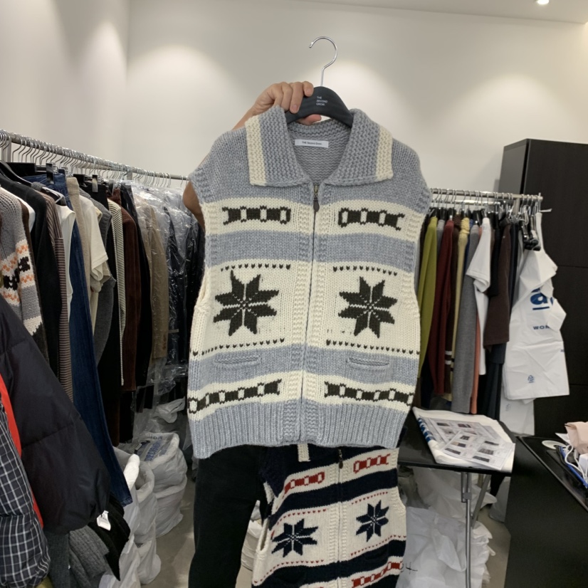 THE SECOND GROW韓國代購㊣女裝新品職業休閑真品熱賣馬甲THE SECOND GROW馬甲圖色2