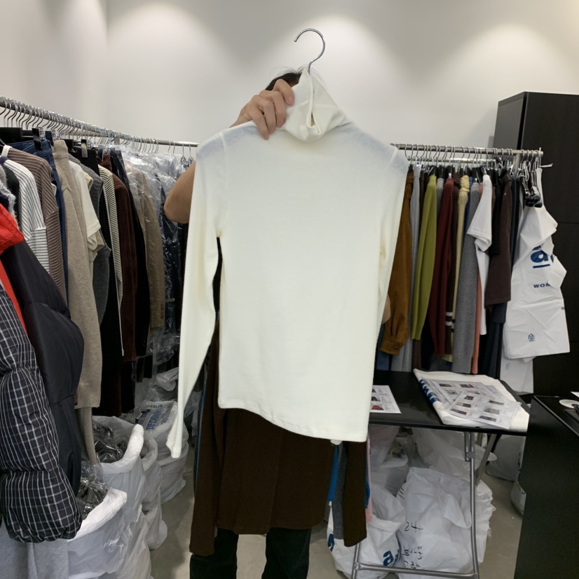 THE SECOND GROW東大門㊣代購女士新品25秋冬真品長袖T恤THE SECOND GROW長袖T恤圖色5
