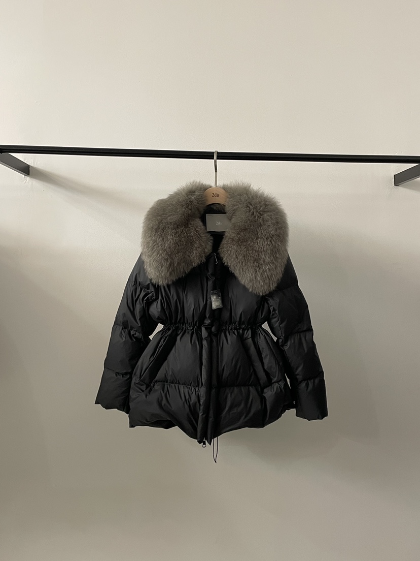 2DA/DARIMI-P東大門㊣直郵女裝新品人氣短款羽絨服可拆卸2DA/DARIMI-P短款羽絨服圖色2黑色