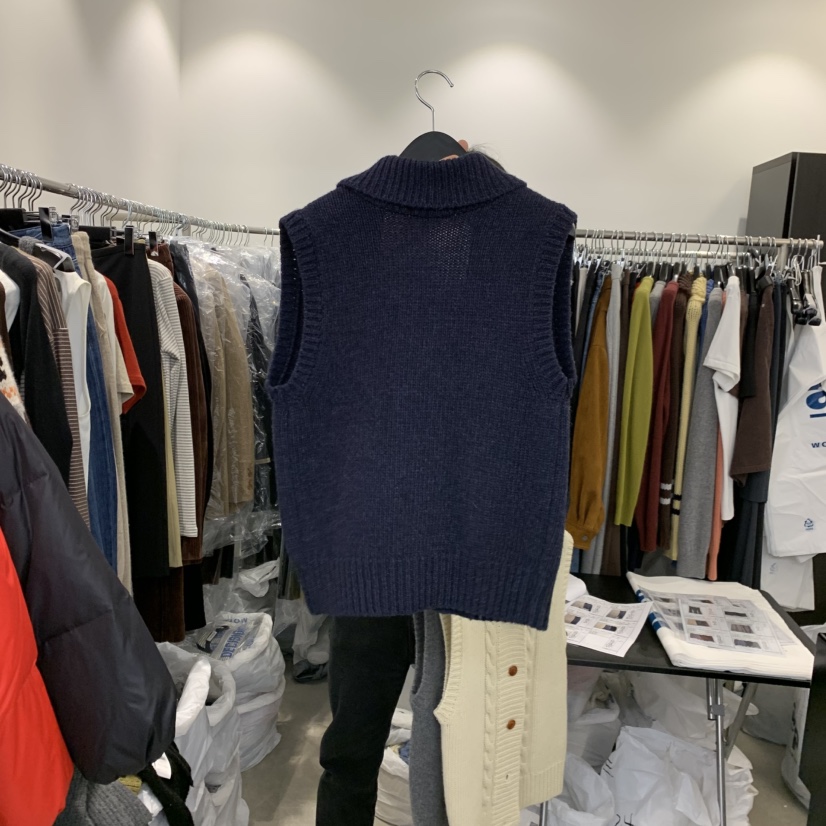 THE SECOND GROW韓國直郵㊣女士新品25秋冬時尚熱賣真品馬甲THE SECOND GROW馬甲