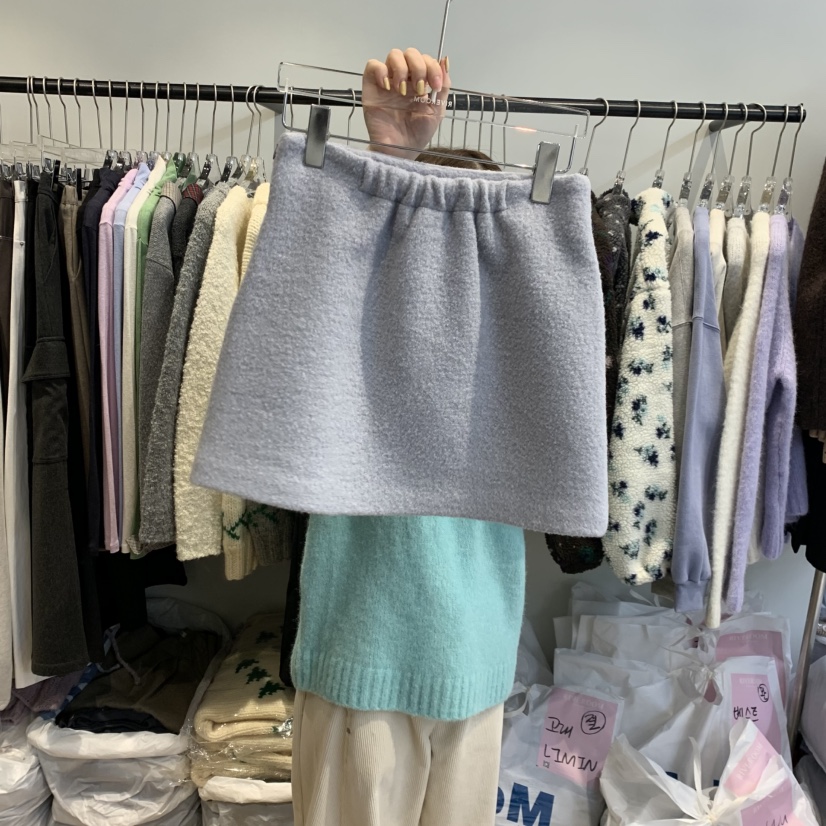RIVEROOM東大門㊣直郵女裝新品25秋冬職業時尚休閑人氣短裙RIVEROOM短裙