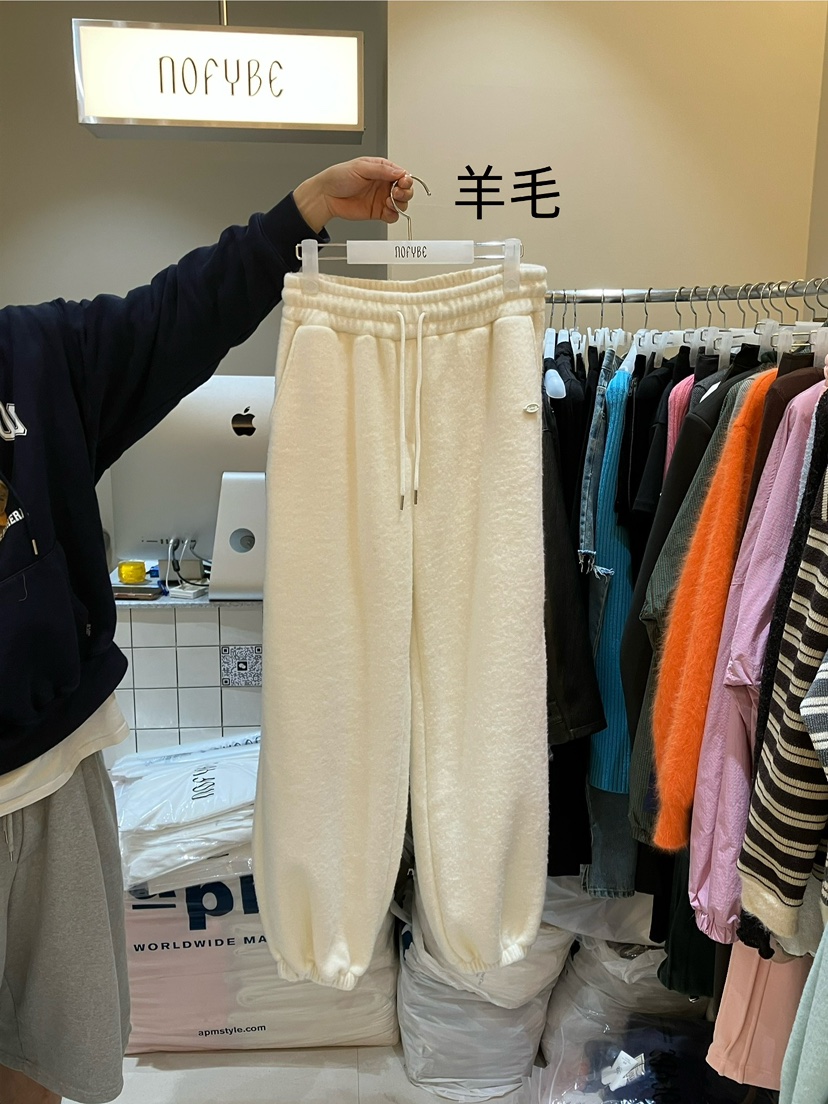 NOFYBE韓國直郵㊣女裝新品人氣熱賣時尚真品職業休閑休閑褲NOFYBE休閑褲圖色3
