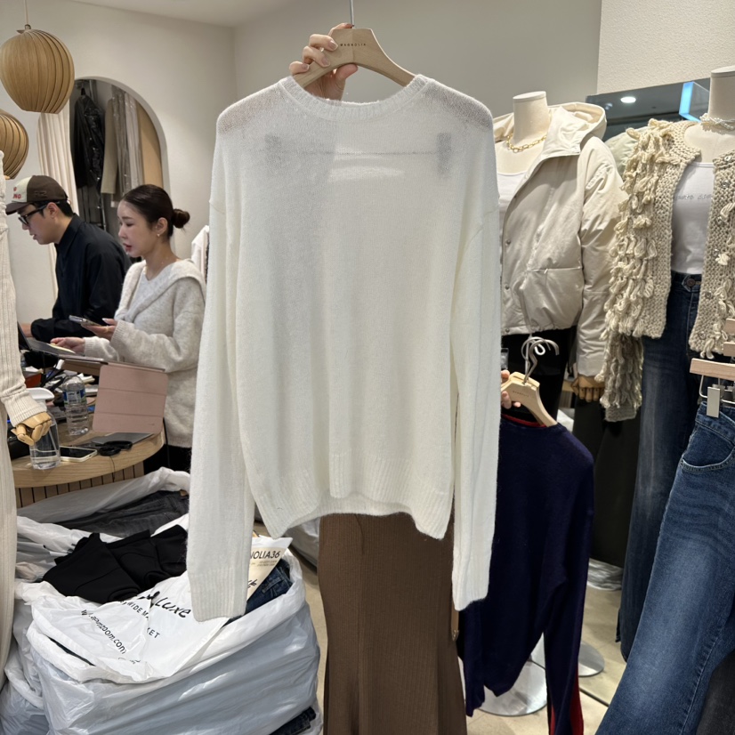 MAGNOLIA36-L東大門㊣代購女裝新款25秋冬休閑時尚推薦針織衫MAGNOLIA36-L針織衫