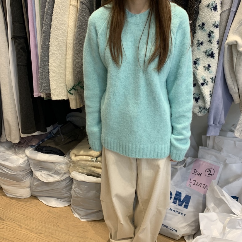 RIVEROOM東大門㊣代購女裝新品休閑職業時尚熱賣25秋冬毛衣羊毛RIVEROOM毛衣圖色4
