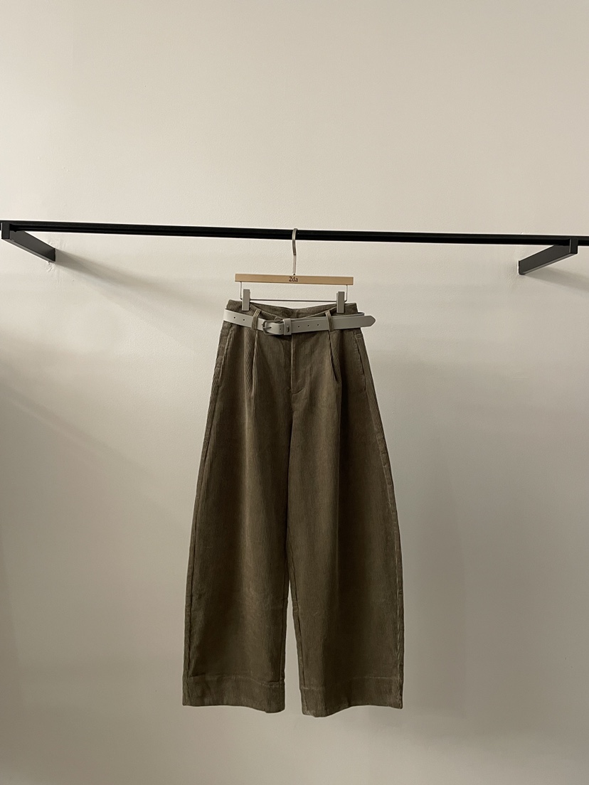2DA/DARIMI-P東大門㊣代購女裝新品真品人氣休閑褲含腰帶2DA/DARIMI-P休閑褲圖色2