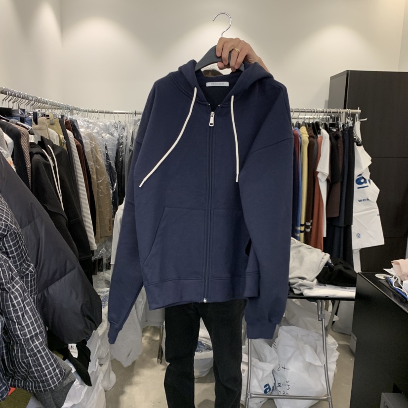THE SECOND GROW韓國代購㊣女士新品25秋冬休閑真品衛衣兜帽THE SECOND GROW衛衣圖色2
