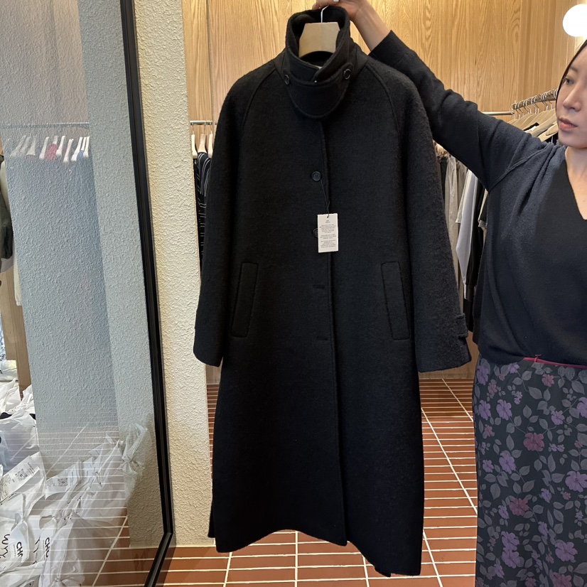 CHOI-L東大門㊣代購女裝新款真品熱賣25秋冬時尚長款風衣羊駝CHOI長款風衣圖色2
