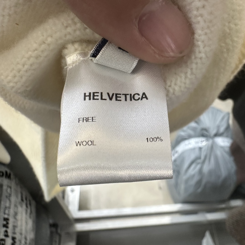 HELVETICA韓國直郵㊣女裝新款時尚熱賣人氣推薦針織衫羊毛兜帽HELVETICA針織衫