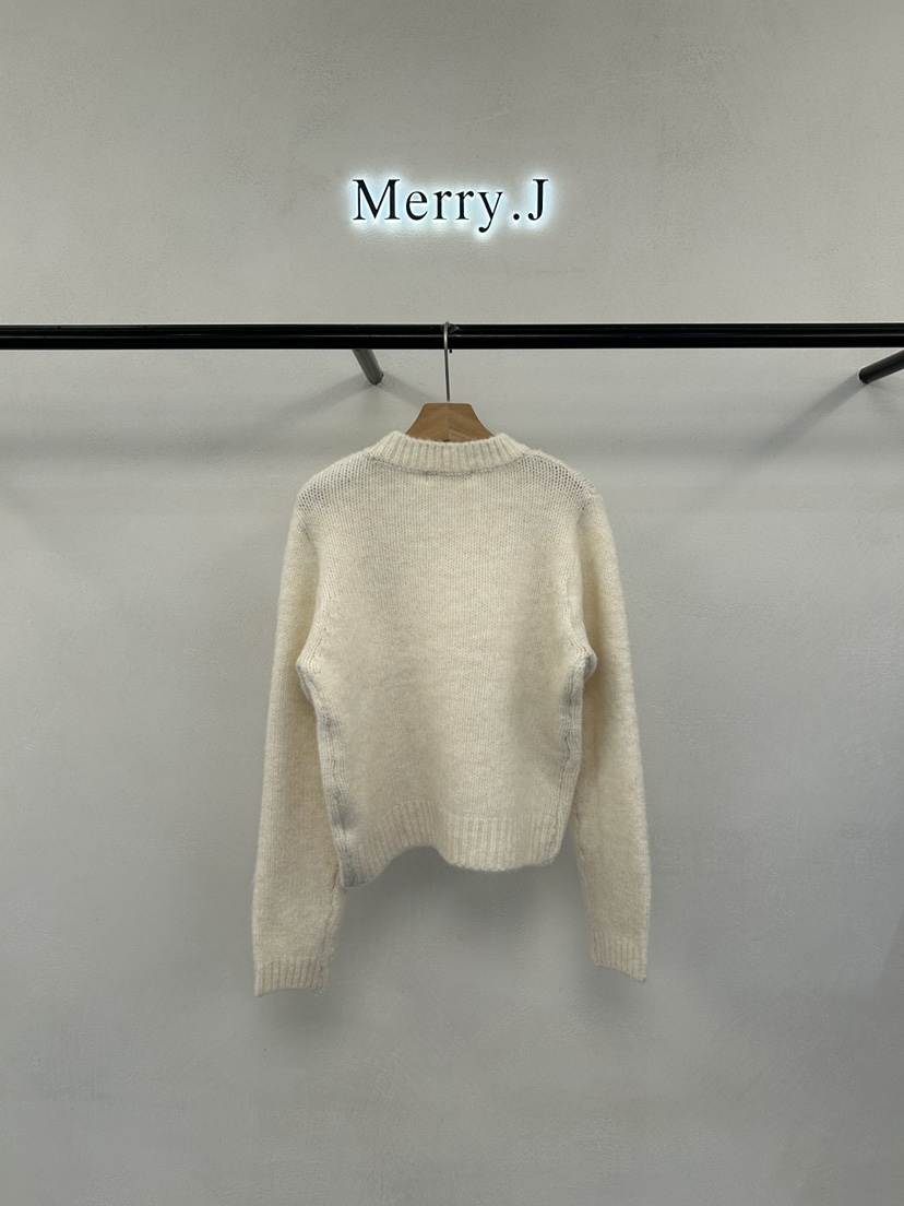 MERRY-J東大門㊣代購女裝新品職業推薦時尚休閑針織衫羊毛MERRY-J針織衫