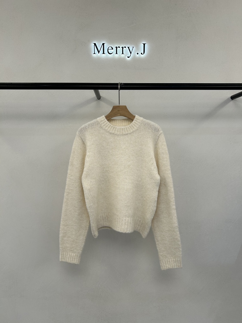 MERRY-J東大門㊣代購女裝新品職業推薦時尚休閑針織衫羊毛MERRY-J針織衫